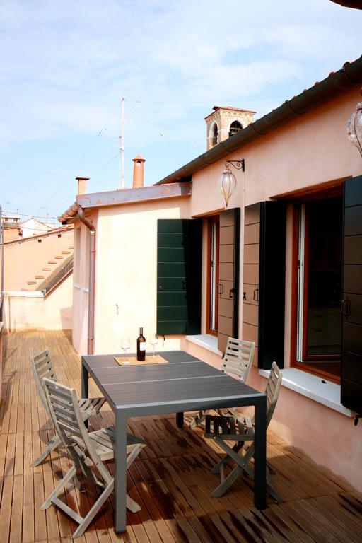 شقة Terrazza Rialto البندقية الغرفة الصورة